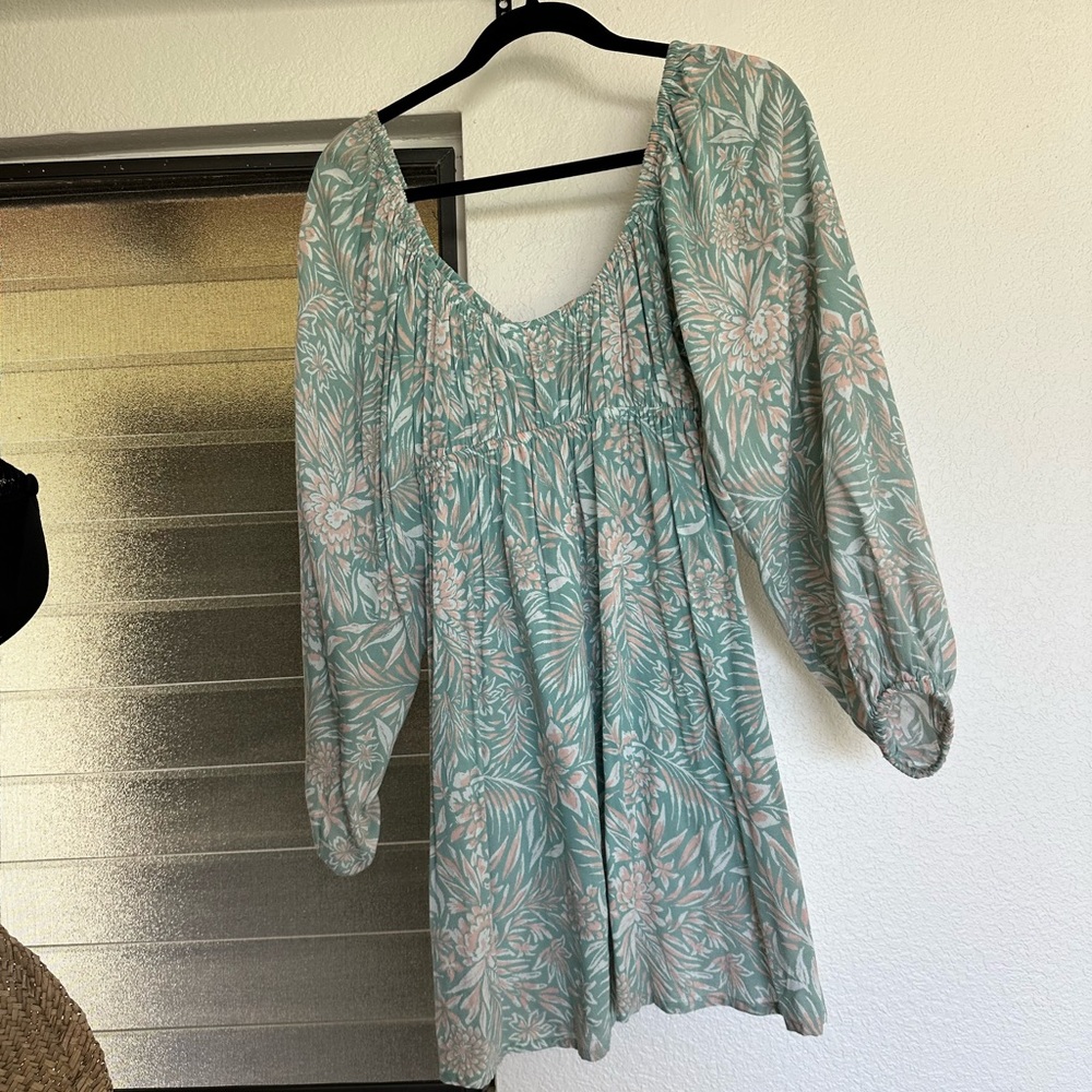 Roxy Dress with Puff Sleeves (S)